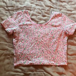Floral Crop Top